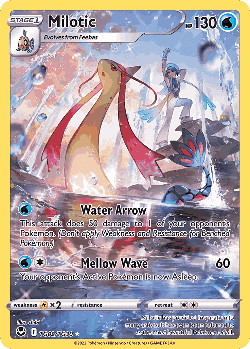 Milotic Pokémon TCG card art