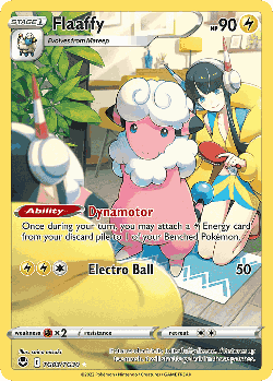 Flaaffy Pokémon TCG card art