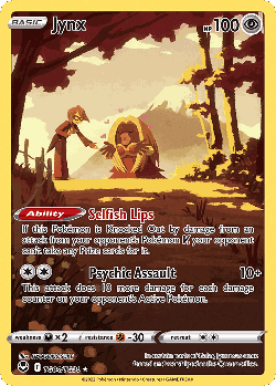 Jynx Pokémon TCG card art