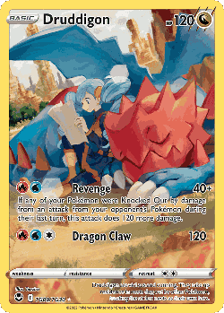 Druddigon Pokémon TCG card art