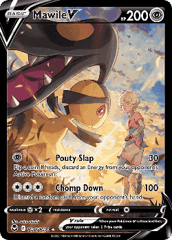 Mawile V Pokémon TCG card art