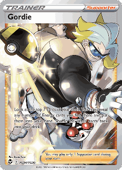 Gordie Pokémon TCG card art