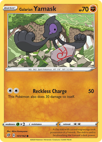 Galarian Yamask 101, Rebel Clash