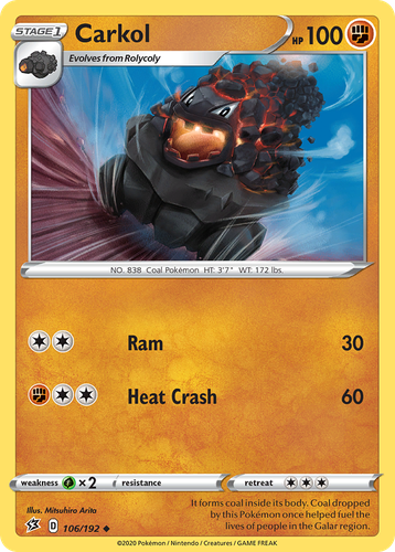 Carkol #106 from Rebel Clash - Uncommon - Illustrated by Mitsuhiro Arita