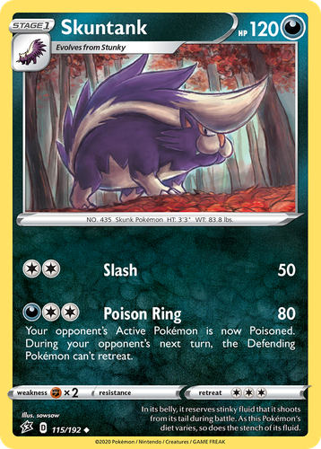Skuntank #115 from Rebel Clash - Uncommon - Illustrated by sowsow