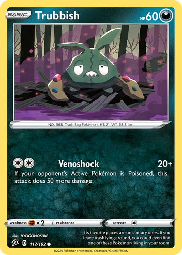 Trubbish #117 from Rebel Clash - Common - Illustrated by HYOGONOSUKE