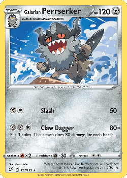 Galarian Perrserker 127, Rebel Clash