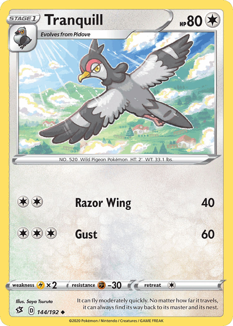 Tranquill #144 from Rebel Clash - Uncommon - Illustrated by Saya Tsuruta