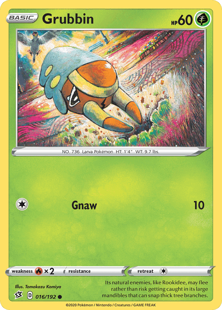 Grubbin #16 from Rebel Clash - Common - Illustrated by Tomokazu Komiya