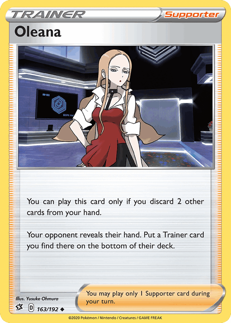 Oleana #163 from Rebel Clash - Uncommon - Illustrated by Yusuke Ohmura