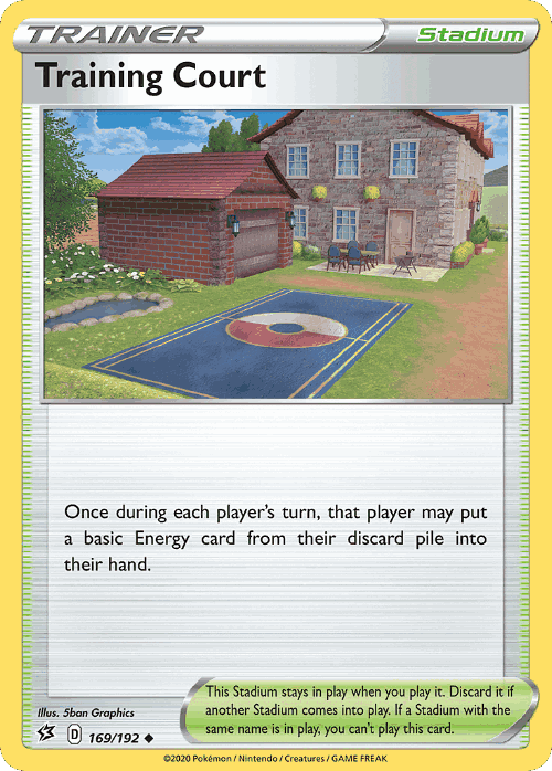 Training Court #169 from Rebel Clash - Uncommon - Illustrated by 5ban Graphics