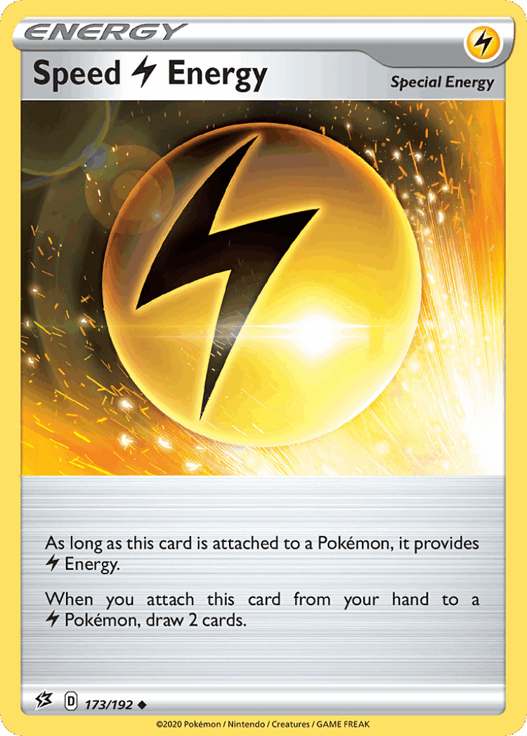 Speed Lightning Energy #173 from Rebel Clash - Uncommon