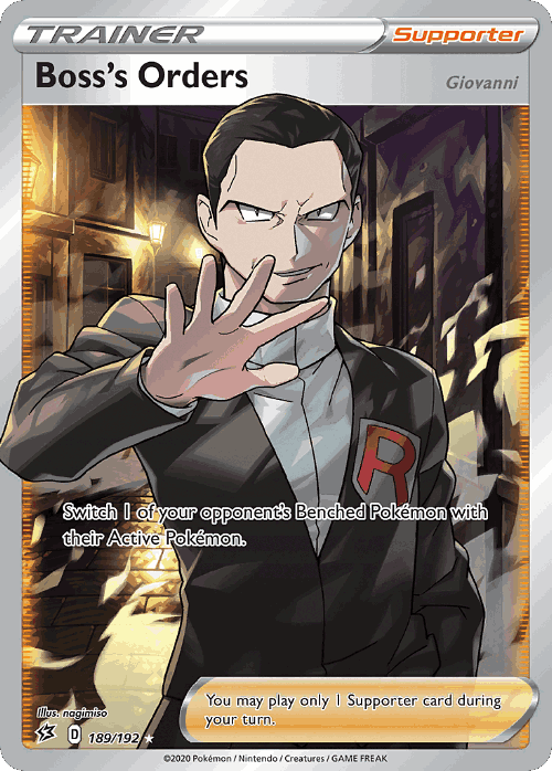 Boss's Orders card art