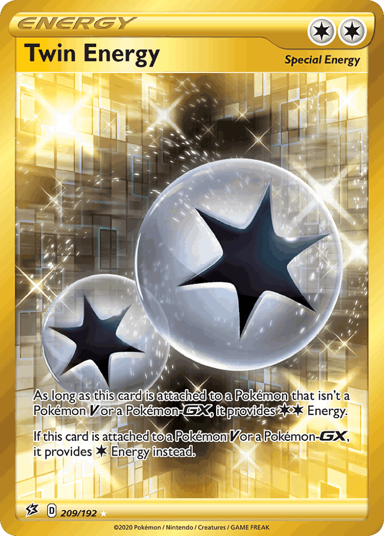 Twin Energy #209 from Rebel Clash - Rare Secret