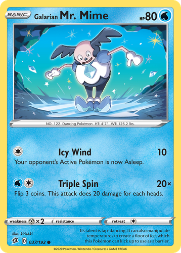 Galarian Mr. Mime 37, Rebel Clash