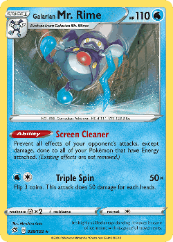 Galarian Mr. Rime 38, Rebel Clash