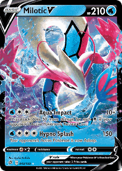Milotic V card art