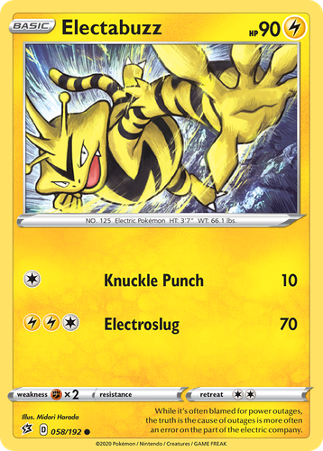 Electabuzz 58, Rebel Clash