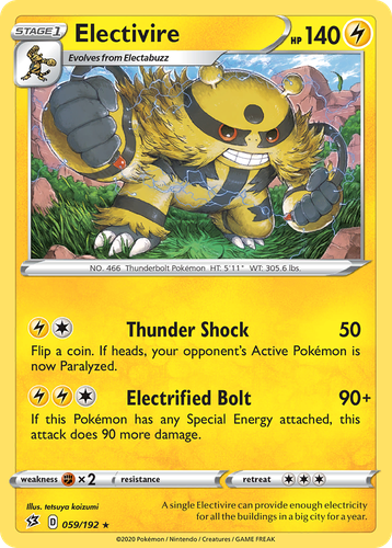 Electivire 59, Rebel Clash