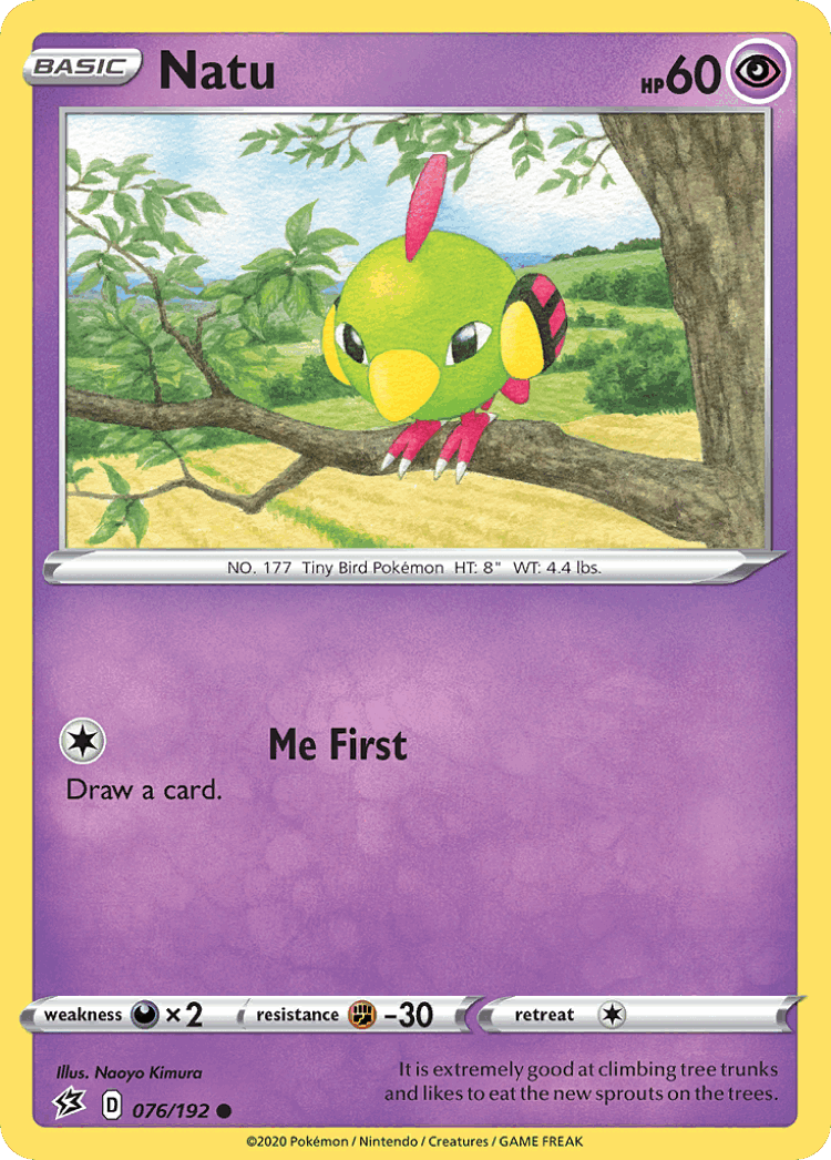 Natu #76 from Rebel Clash - Common - Illustrated by Naoyo Kimura