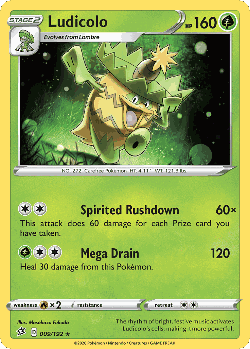 Ludicolo Pokémon TCG card art