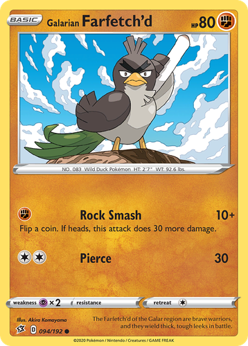 Galarian Farfetch'd 94, Rebel Clash