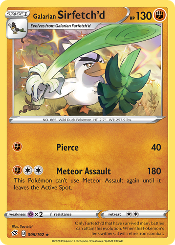Galarian Sirfetch'd 95, Rebel Clash