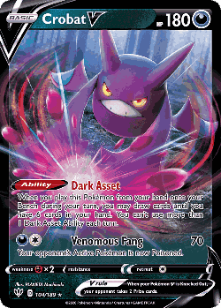 Crobat V 104, Darkness Ablaze
