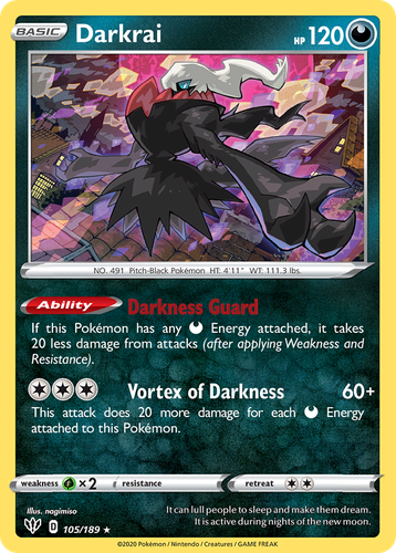 Darkrai 105, Darkness Ablaze