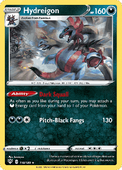 Hydreigon 110, Darkness Ablaze