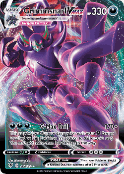 Grimmsnarl VMAX 115, Darkness Ablaze