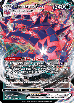 Eternatus VMAX 117, Darkness Ablaze