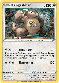 Kangaskhan 133, Darkness Ablaze