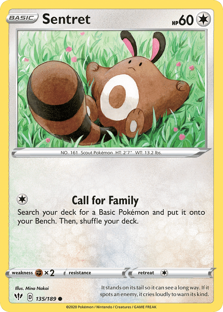 Sentret #135 from Darkness Ablaze - Common - Illustrated by Mina Nakai