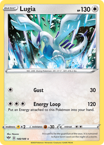 Lugia 140, Darkness Ablaze