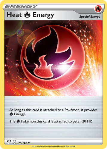 Heat Fire Energy #174 from Darkness Ablaze - Uncommon