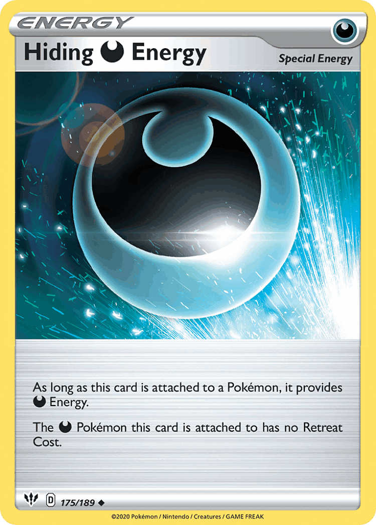 Hiding Darkness Energy #175 from Darkness Ablaze - Uncommon