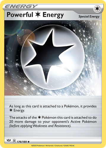 Powerful Colorless Energy #176 from Darkness Ablaze - Uncommon
