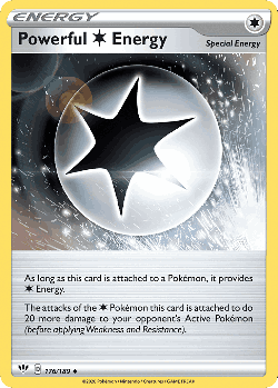Powerful Colorless Energy 176, Darkness Ablaze
