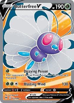 Butterfree V 177, Darkness Ablaze