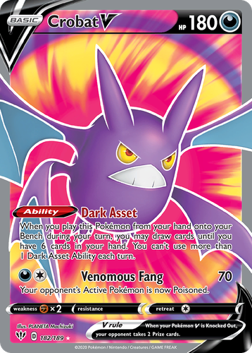 Crobat V 182, Darkness Ablaze