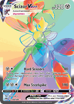 Scizor VMAX 193, Darkness Ablaze
