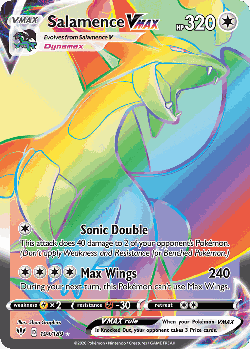 Salamence VMAX 194, Darkness Ablaze