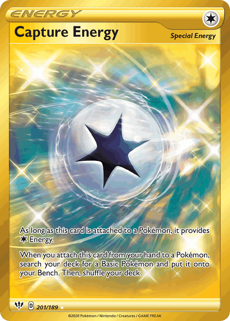 Capture Energy #201 from Darkness Ablaze - Rare Secret