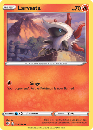 Larvesta 29, Darkness Ablaze
