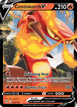 Centiskorch V 33, Darkness Ablaze