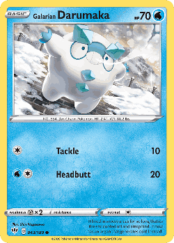 Galarian Darumaka 43, Darkness Ablaze