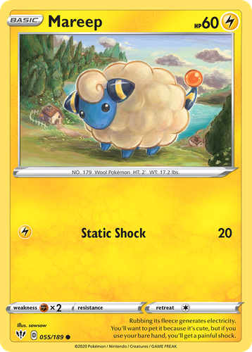 Mareep 55, Darkness Ablaze