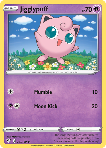 Jigglypuff 67, Darkness Ablaze