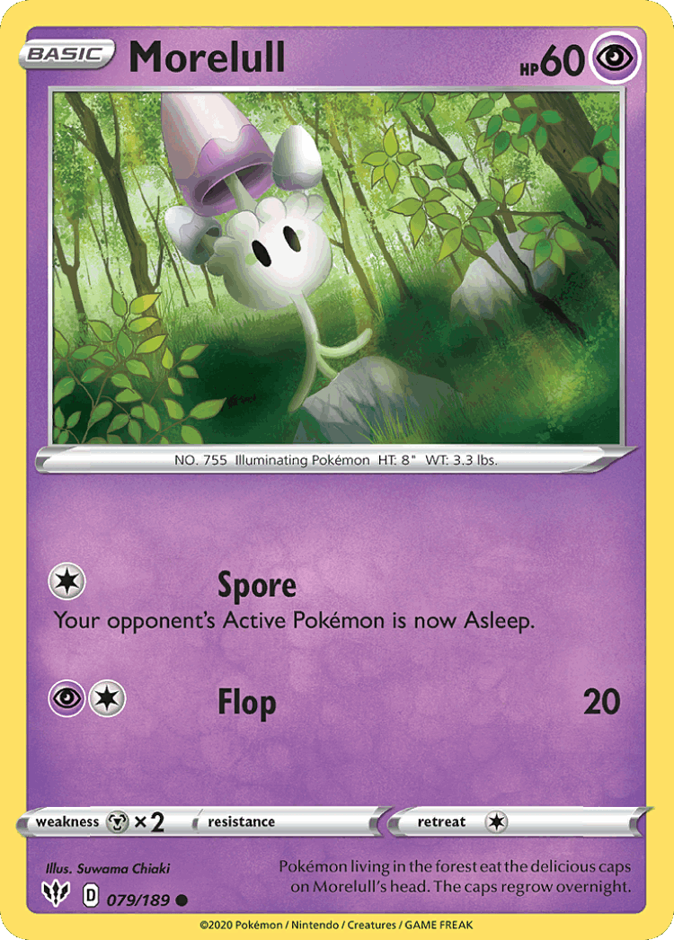 Morelull #79 from Darkness Ablaze - Common - Illustrated by Suwama Chiaki